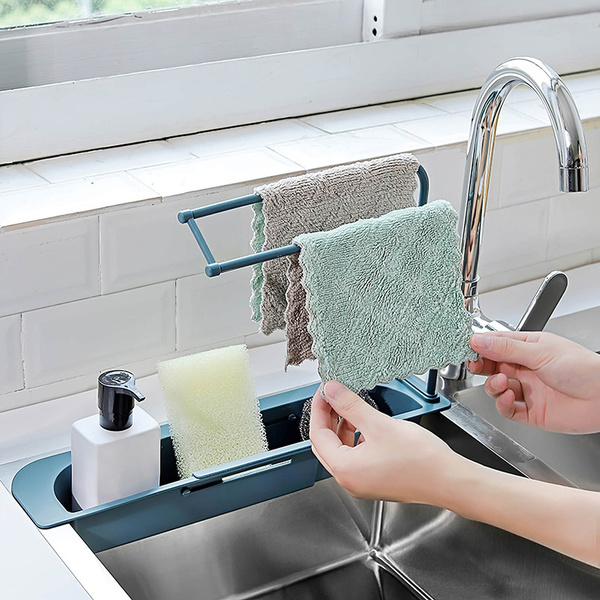 Kitchen Sink Strainer Drain Retractable Sink Stand Retractable Rack Storage Drainage Basket Sponge Soap Holder Drain Filter | Wish