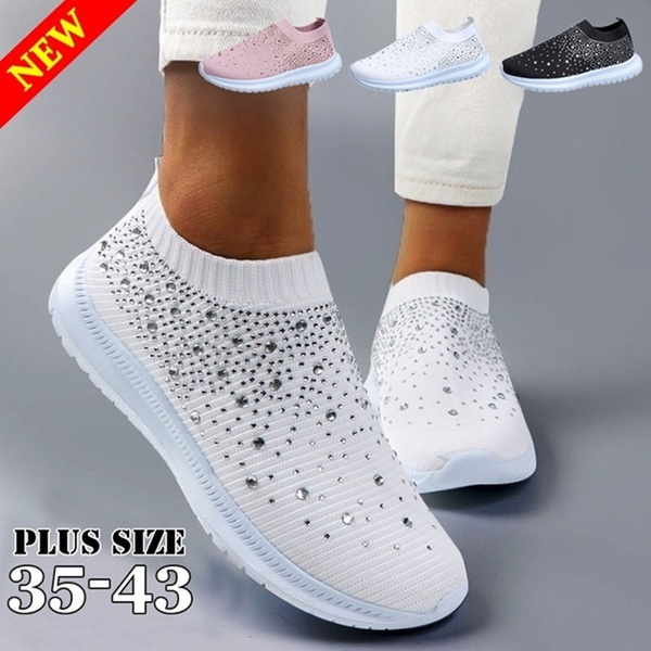 sparkly sock trainers