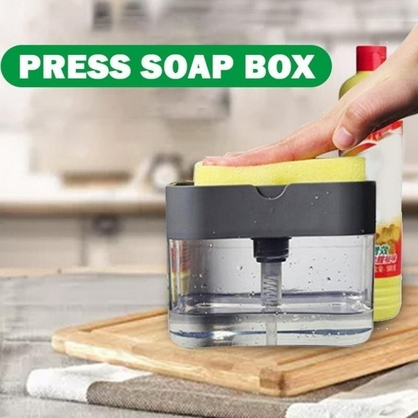 Soap Pump And Sponge Caddy