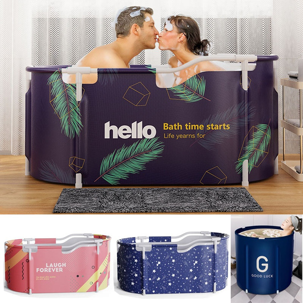 Bath Bucket, Adult Folding Bath Bucket, Household Full Body Bath