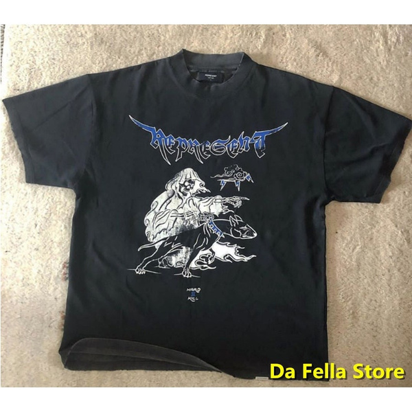 graphic hooded puffer coat