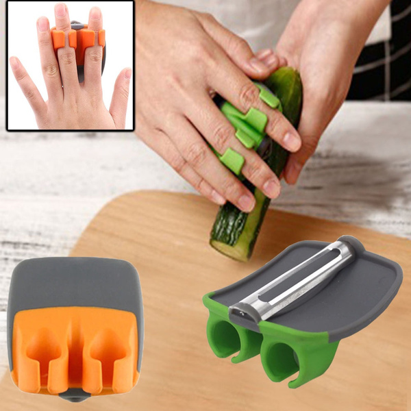 Finger Palm Vegetable Peeler Ring, Safe Ergonomic Vegetables