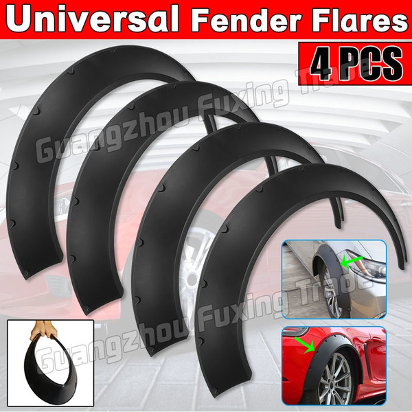 4PCS Flexible Universal Car Wide for Fender Flares Wheel Arches