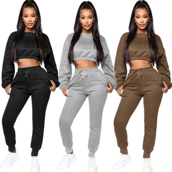 belly top tracksuits