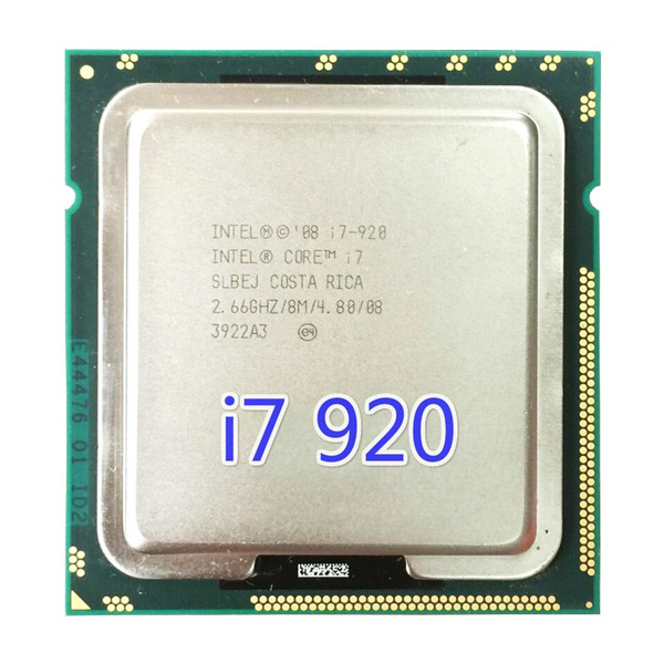 Intel Core i7 920 Processor 8M Cache, 2.66 GHz, 4.80 GT/s Intel