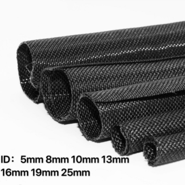 16ft Braided Cable Organizer Nylon Wire Sleeve Expandable Cord ...