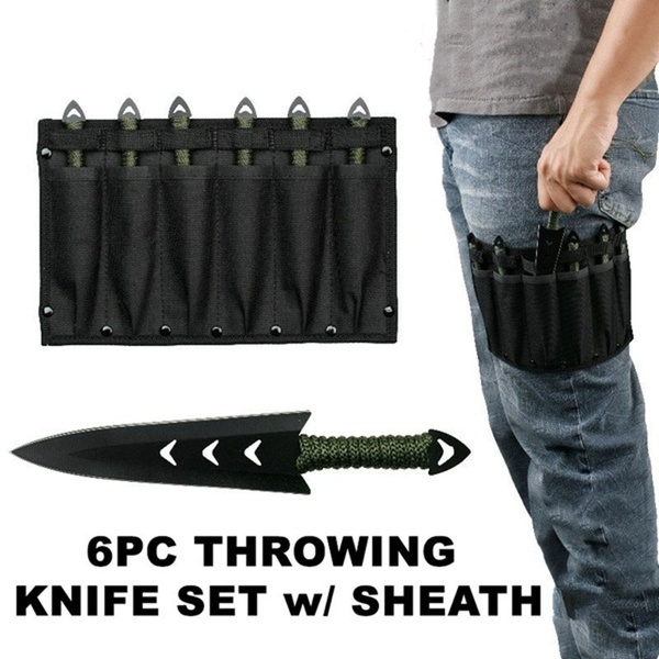 Throwing Knives Set, 3 Knives + Sheath