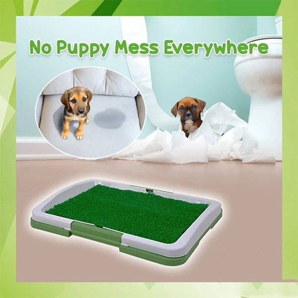 3 Layers Large Dog Pet Potty Training Pee Pad Mat Puppy Tray Grass