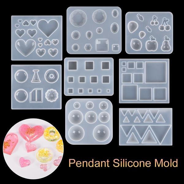 Square Beads Resin silicone mold for resin and epoxy Jewelry mold