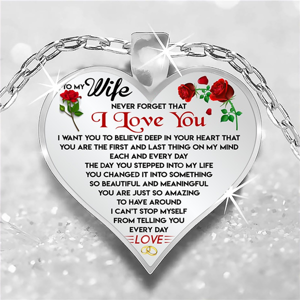 You are the Love of my Life - Heart Keychain for the woman you