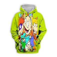 bugsbunnytshirt, 3D hoodies, Fashion, Zip