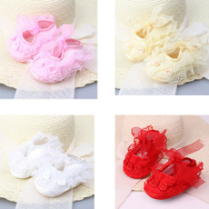 Flowers, Baby Shoes, girllaceshoe, Breathable