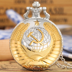 necklacewatche, Pocket Watches, quartz, sicklehammer