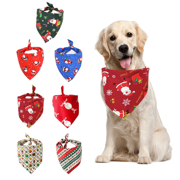 dog xmas bandana