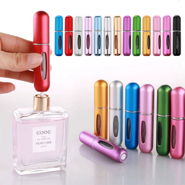 5ml Refillable Mini Perfume Bottle Portable Perfume Spray Bottles Travel  Empty Cosmetic Container Spray Atomizer Bottle