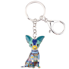 keychainsforwomen, Dogs, Floral, Women's Fashion