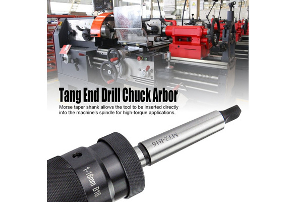 1 Morse Taper MT1 With B16 Arbor for Drill Chuck No M/_M/_S