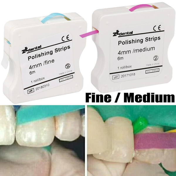 Dental Polishing Strip 4mm Resin Tooth Interdental Sanding Grinding