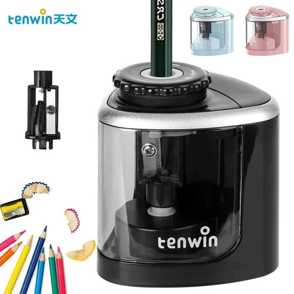 Electric Pencil Sharpener Automatic Touch Switch School Office Classroom Small