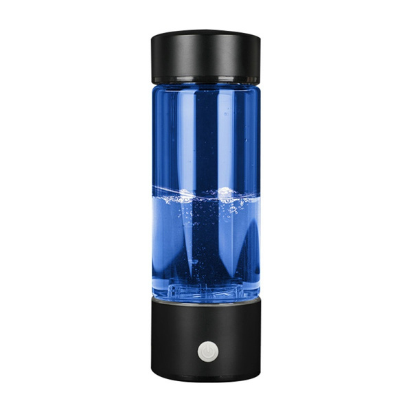 Portable Hydrogen Water Generator with Glass Bottle and Inhaler Adapter ...