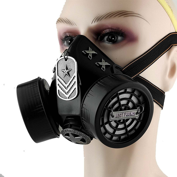 New Halloween Steampunk Gothic Gas Mask Wish