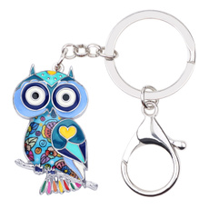 birdkeyringspendant, Owl, keychainsforwomen, purses