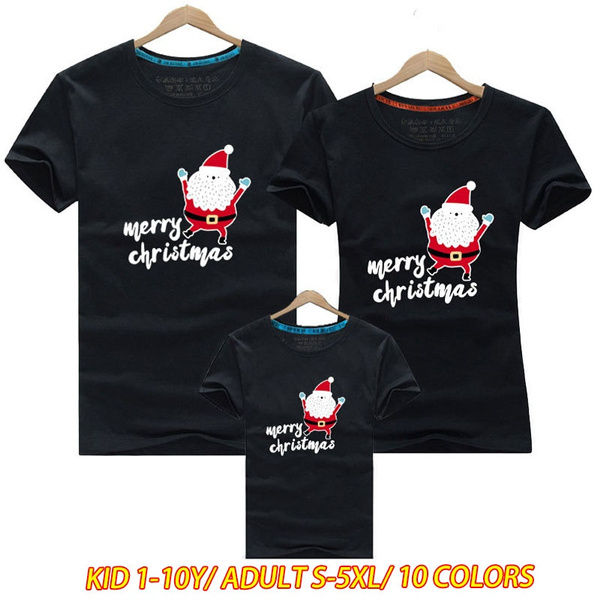 Family Matching T-Shirts Mother and Daughter Father Son Shirts