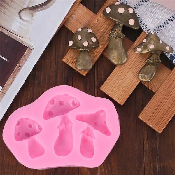 Mushroom Silicone Mold Cake Molds Fondant Moulds Sugar Craft Chocolate Moulds' Mushroom Silicone Mold Cake Molds Fondant Moulds Sugar Craft Chocolate Moulds'