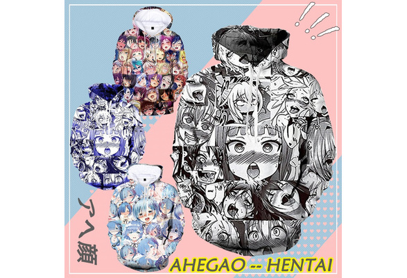 Hentai face sale hoodie