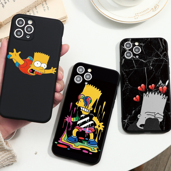 Bart Simpson phone case sad