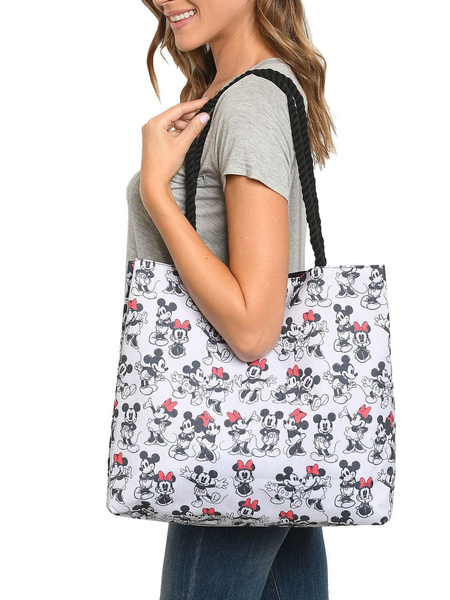 Mickey Minnie Mouse Tote Bag Carry-On Travel Disney Beach Bag | Wish