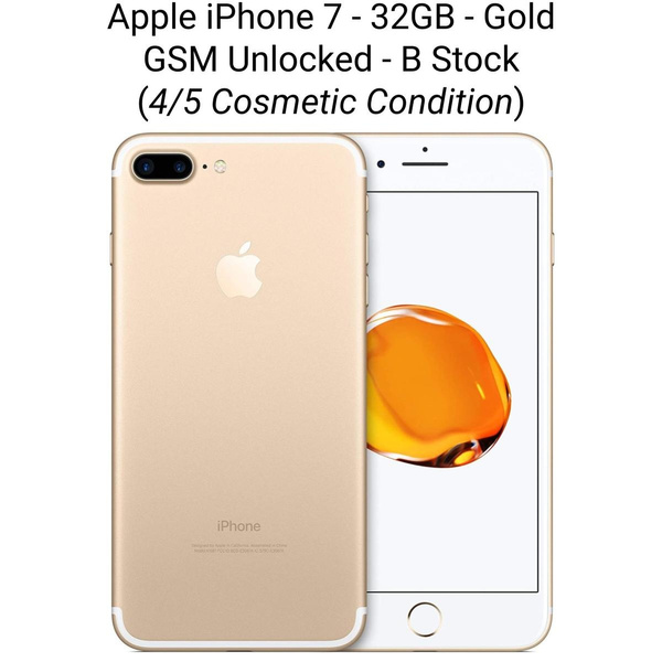 Apple iPhone 7 - 32GB - Unlocked - Gold - Smartphone | Wish