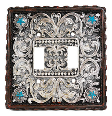 namecollection, Turquoise, Lace, namewallidplate
