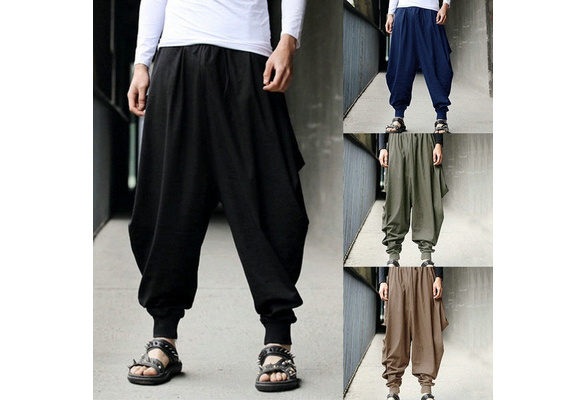 Touhou Anime Berserk Guts Mens Pocket Casual Sweatpants Long Pants