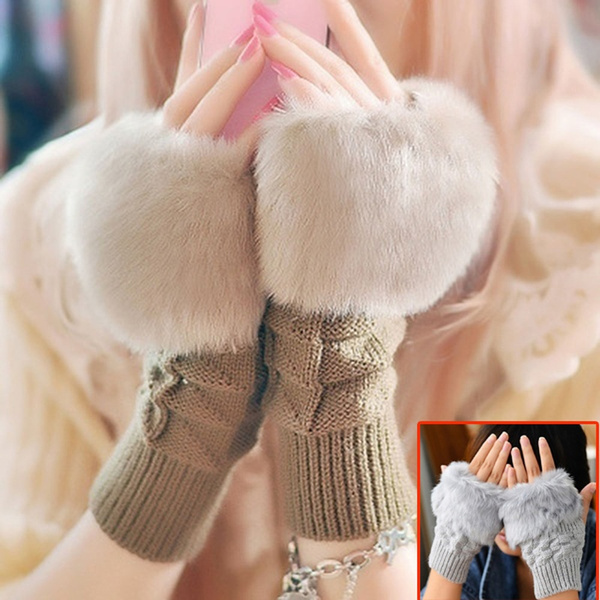 Cute hand gloves for sales winter