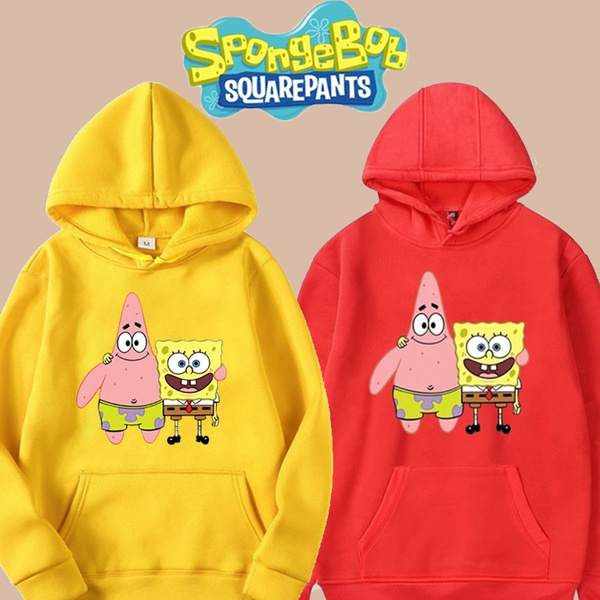 New Fashion SpongeBob SquarePants Printing Hoodies Sweatshirts Unisex Cool Hooded Streetwear Hoody