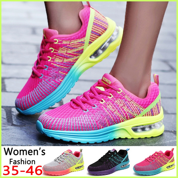 Women Running Shoes Breathable Casual Shoes Outdoor Light Weight