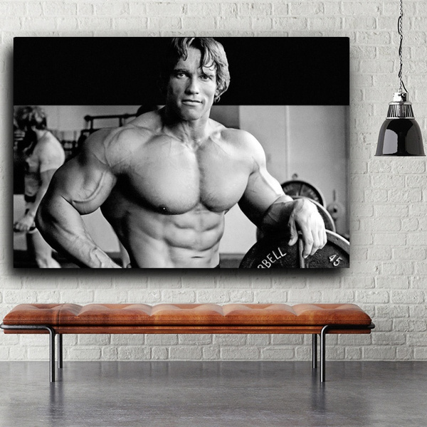 Arnold Schwarzenegger Bodybuilding Motivational Poster