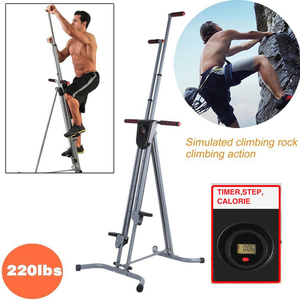 Vertical Climber Machine Exercise Stepper Maxi Cardio Workout Fitness Gym 