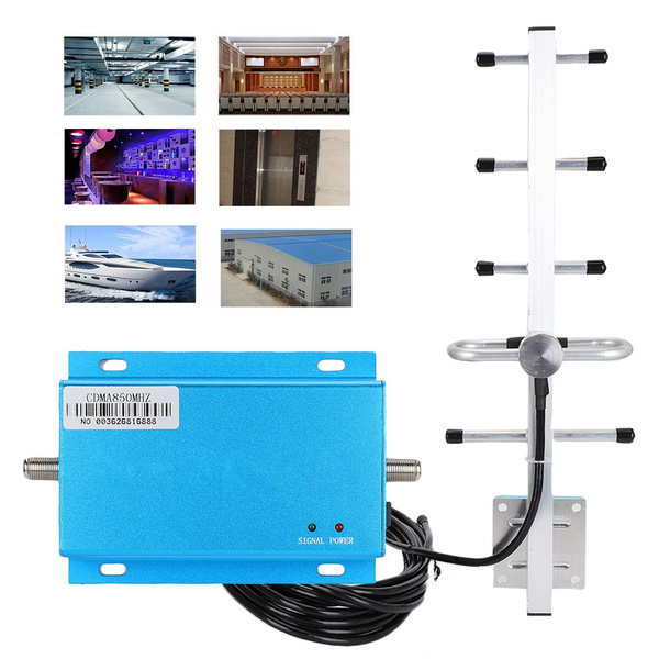 CDMA 850MHZ Cell Phone Signal Amplifier Repeater US Plug 100-240V P01 ...