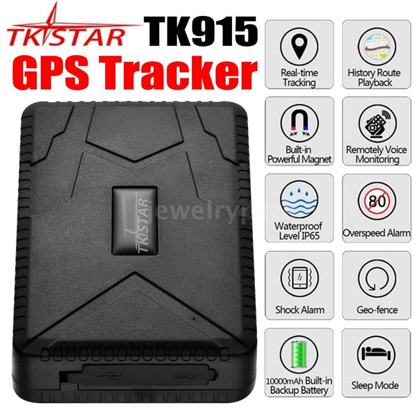 GPS Tracker TK915 en temps réel pour véhicules 10000mAh
