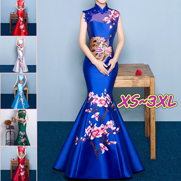 Chinese elegant sale dresses