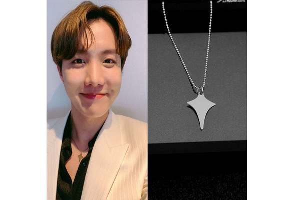 Jhope Necklace Necklace, Jhope Accessories, Clavicle Chain, Jhope Jewelry