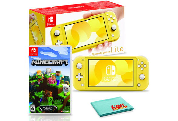 Nintendo Switch Lite in Yellow cheapest bundle