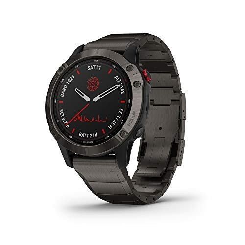 garmin fēnix 6x pro sapphire titanium