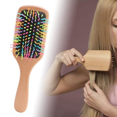Combs, Wooden, Women's Fashion, woodpaddlehairbrush