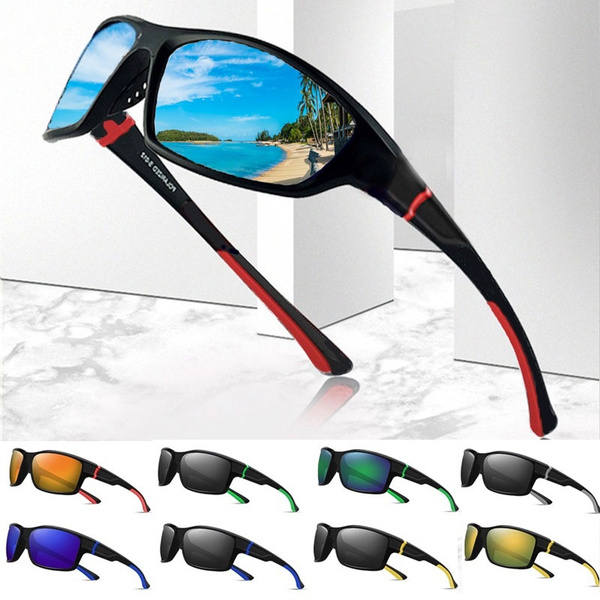 2020 New Fashion Polarized Sunglasses Men Polarized Riding Cycling Fishing  Sunglasses Outdoor Sports Driving Sunglasses