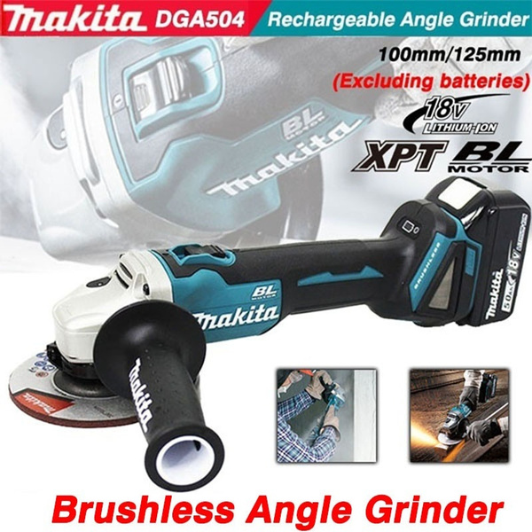 Wish Customer Reviews Top Quality Makita DGA404 DGA504 18V 100mm 125mm Brushless Rechargeable Electric Angle Grinder Multifunction Polisher Cut off Tool Not Contain Batteries