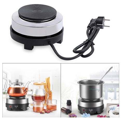 Home Appliances 500W Mini Electric Heater Stove Hot Cooker Plate Milk Water  Coffee Heating Furnace Multifunctional Kitchen Appliance EU Plug