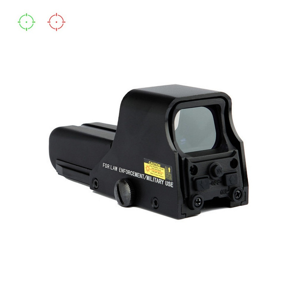 HD 552 holographic sight 20mm track tactical collimator scope red dot ...